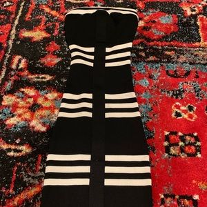 BCBG Strapless BodyCon Dress